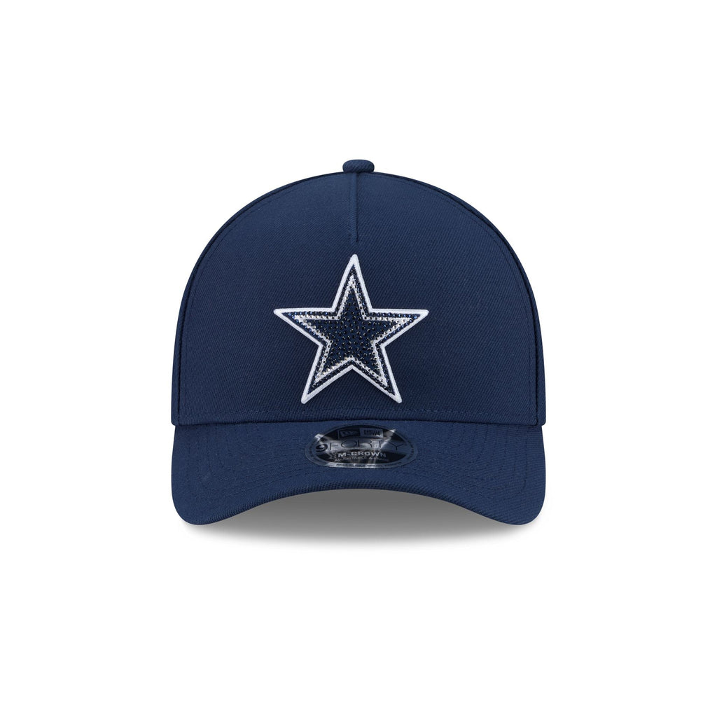 Dallas Cowboys Rhinestone Patch 9FORTY M-Crown A-Frame Snapback Hat