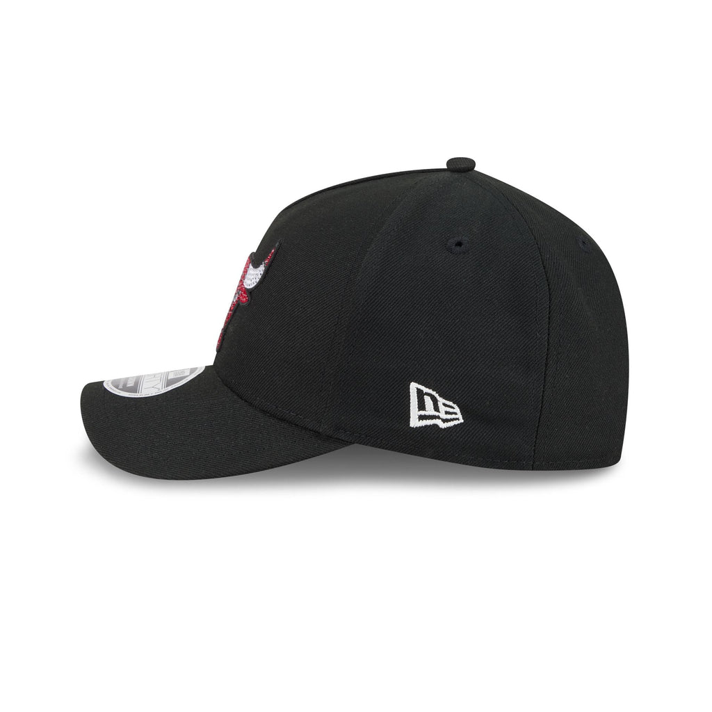 Chicago Bulls Rhinestone Patch 9FORTY M-Crown A-Frame Snapback Hat