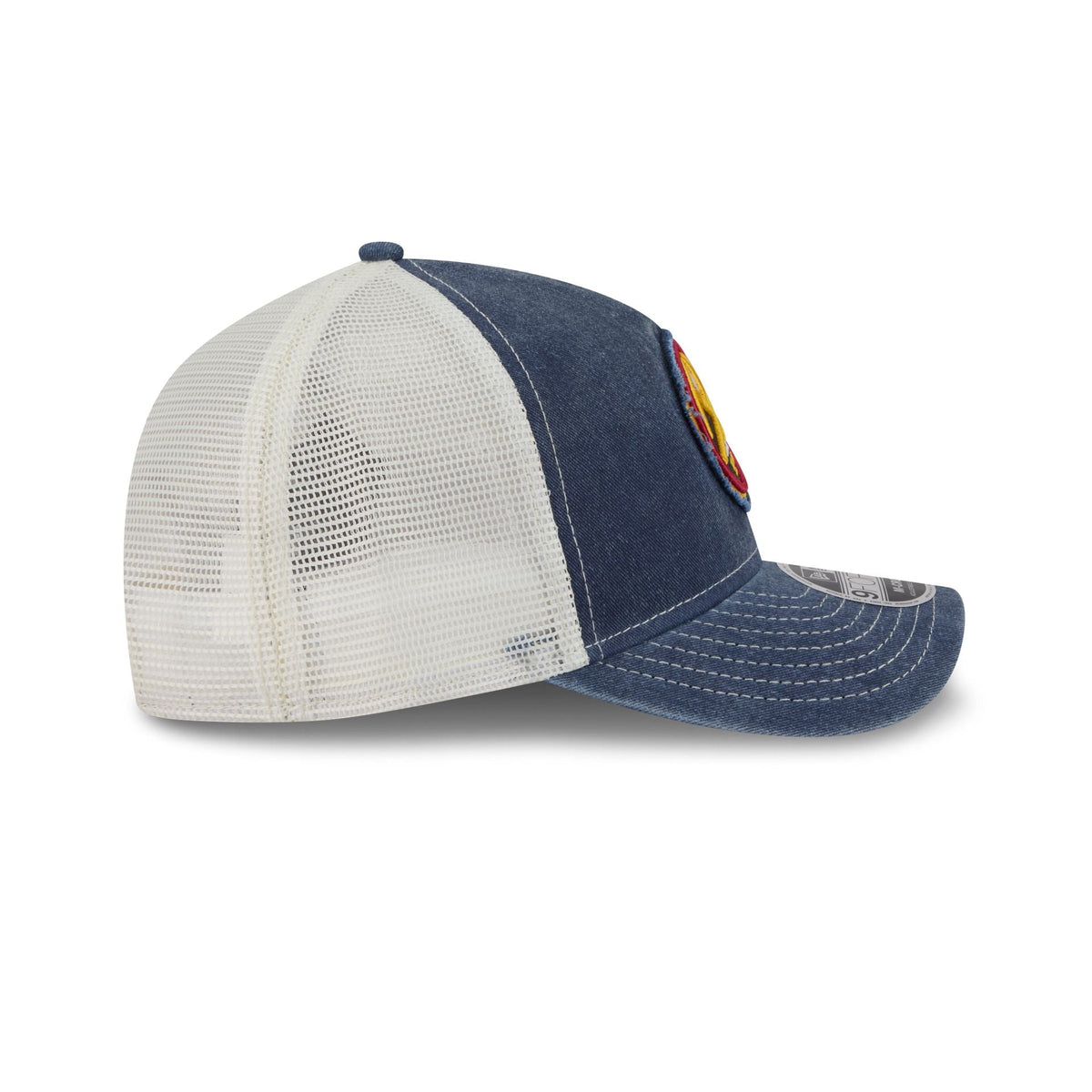 Denver Nuggets Frayed Logo 9FORTY M-Crown A-Frame Trucker Hat