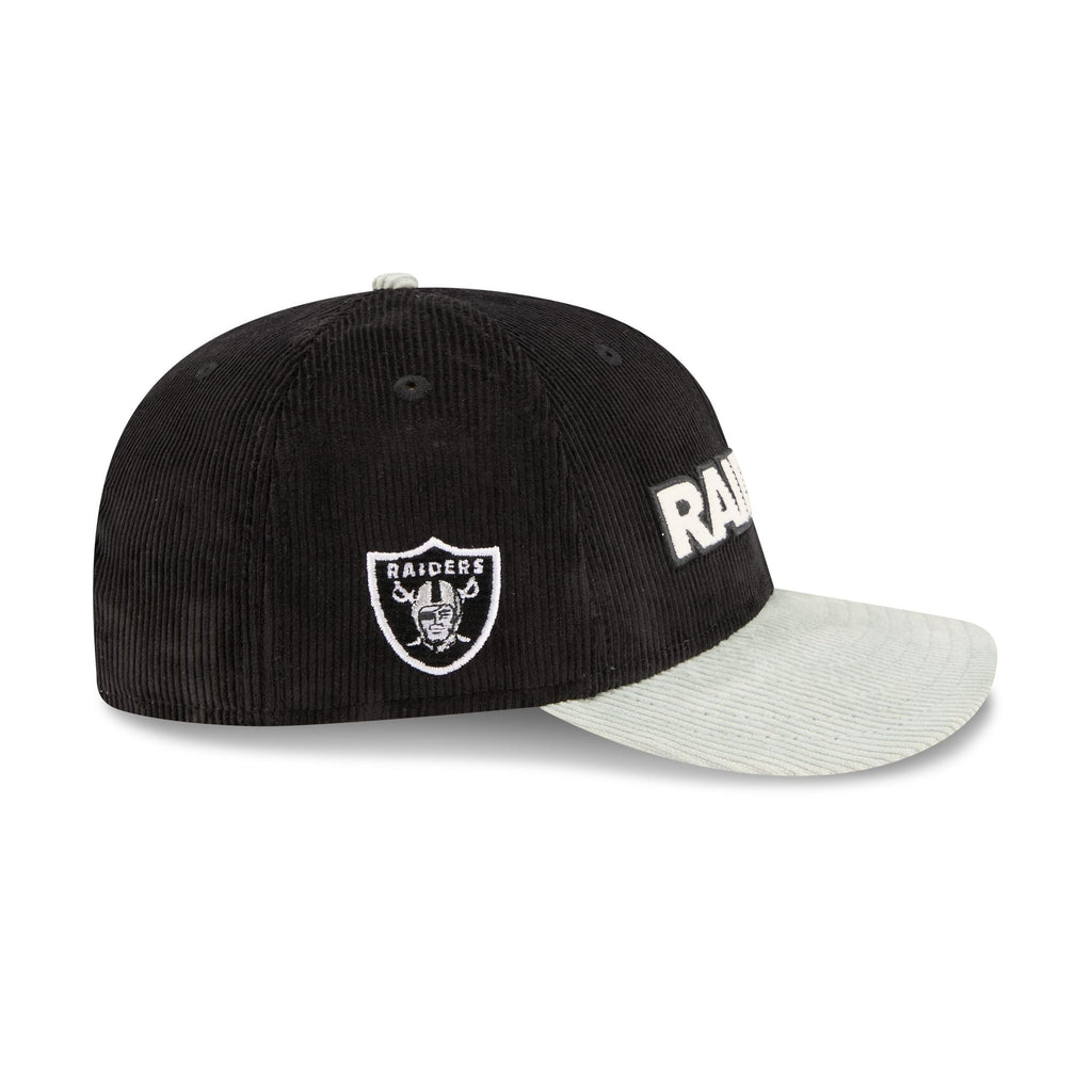 Las Vegas Raiders Two Tone Corduroy 9FIFTY Snapback Hat