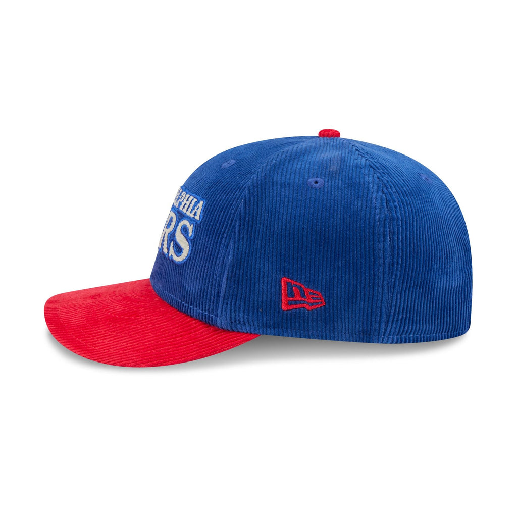 Philadelphia 76ers Two Tone Corduroy 9FIFTY Snapback Hat