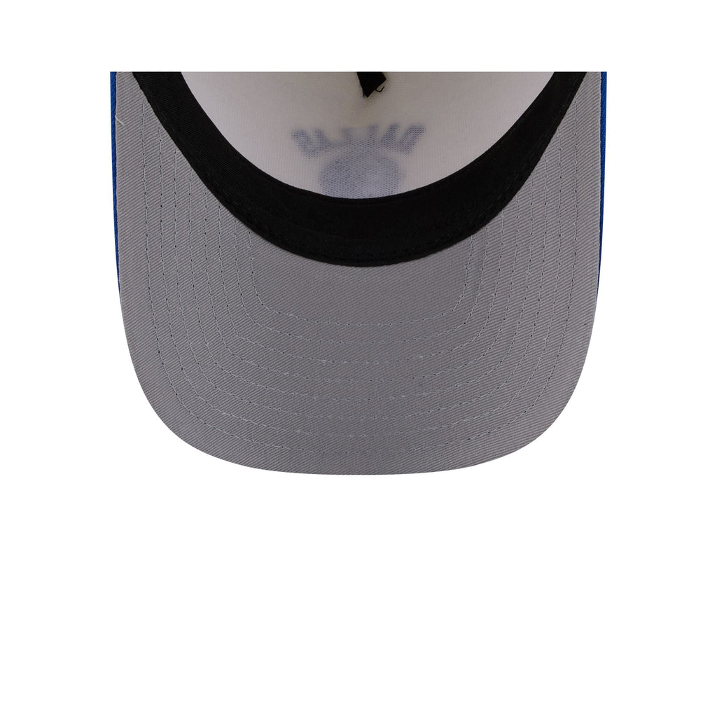 Dallas Mavericks Arched Graphic Chrome White 9FORTY M-Crown A-Frame Snapback Hat