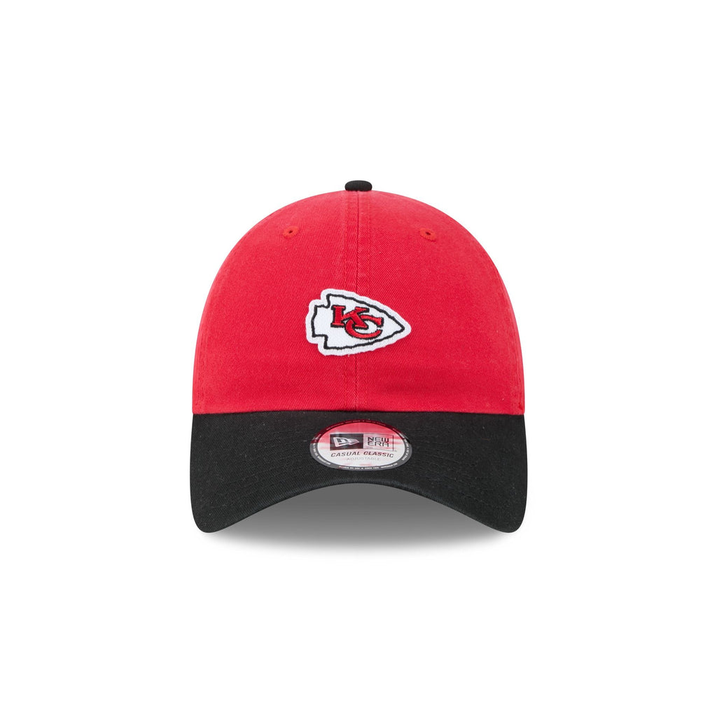 Kansas City Chiefs Mini Logo Two Tone Casual Classic Adjustable Hat