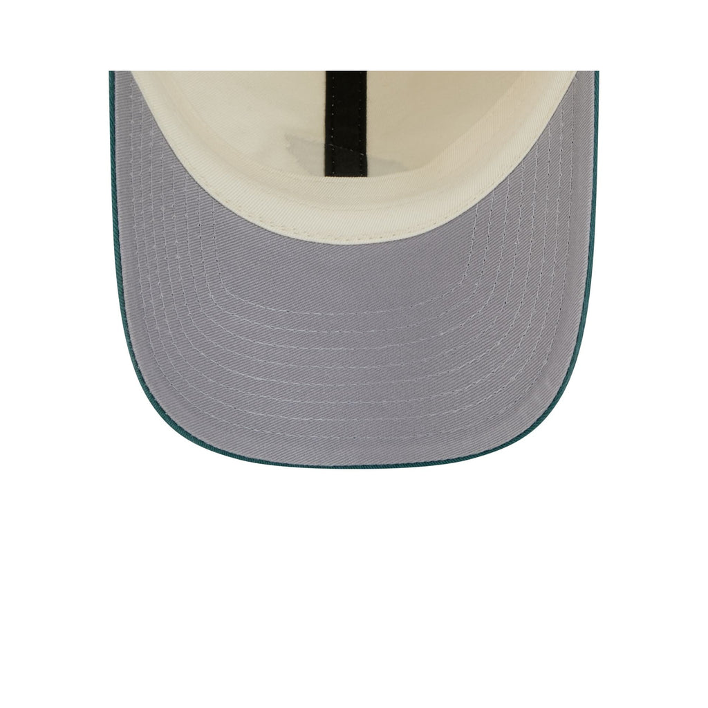 Philadelphia Eagles Mini Logo Chrome White Casual Classic Adjustable Hat