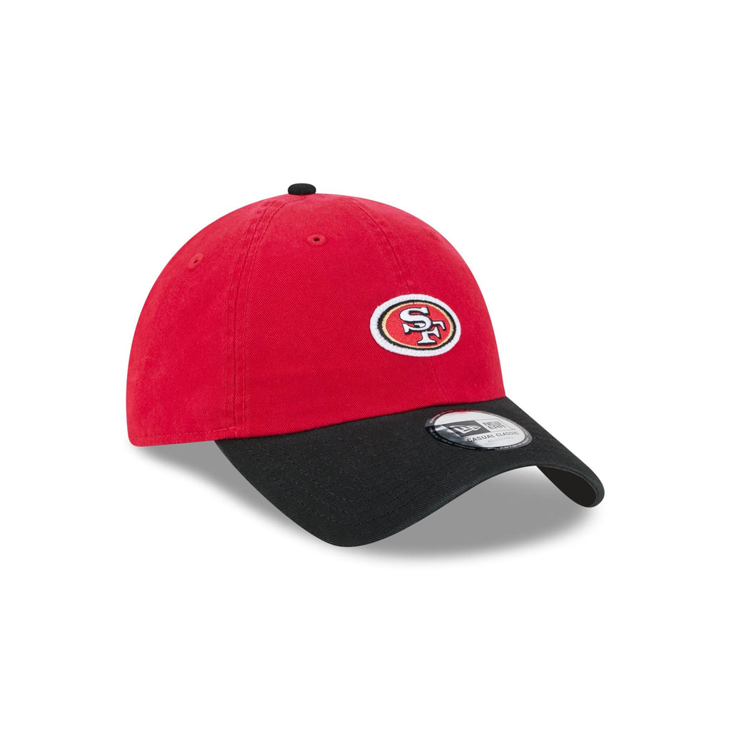 San Francisco 49ers Mini Logo Two Tone Casual Classic Adjustable Hat
