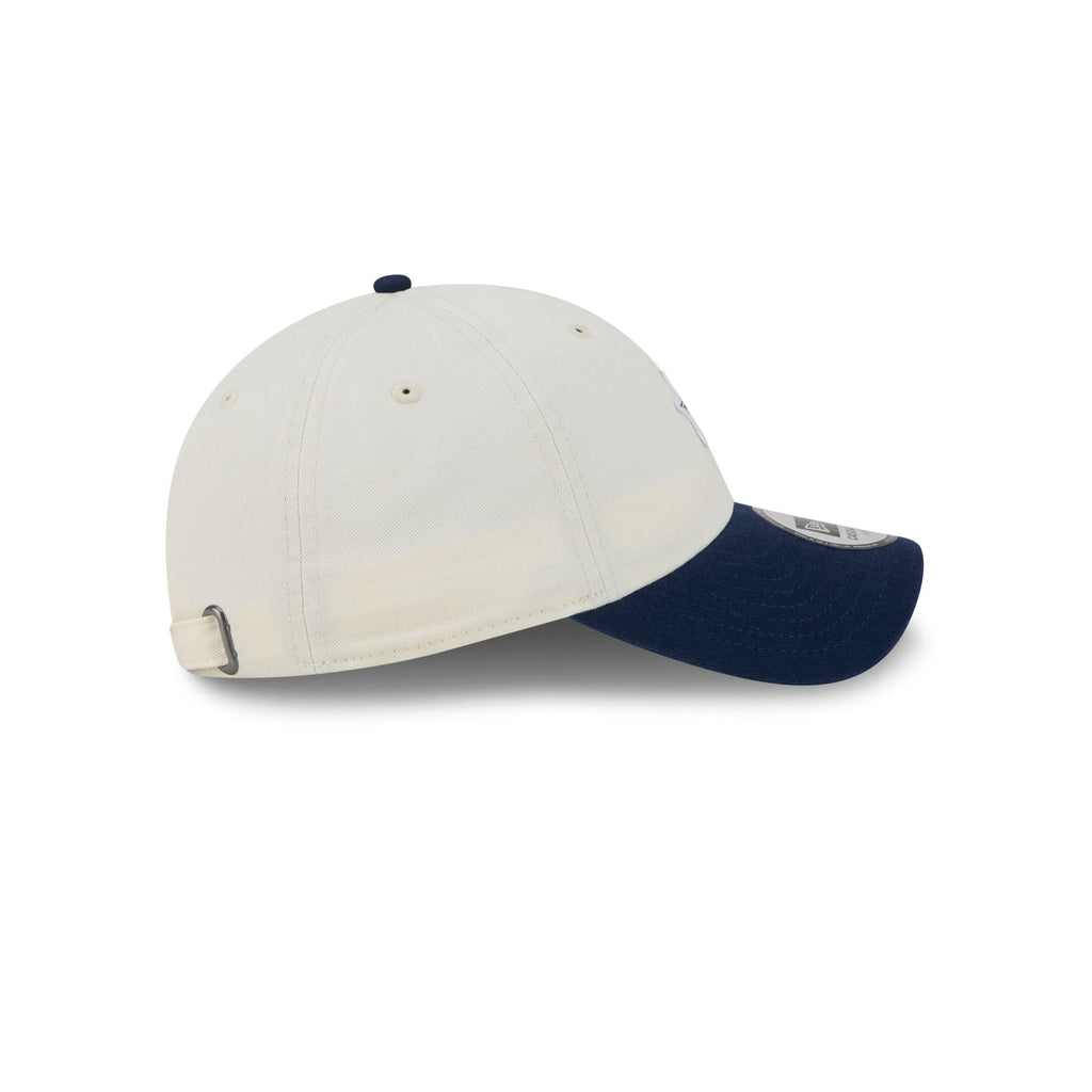 Dallas Cowboys Mini Logo Chrome White Casual Classic Adjustable Hat