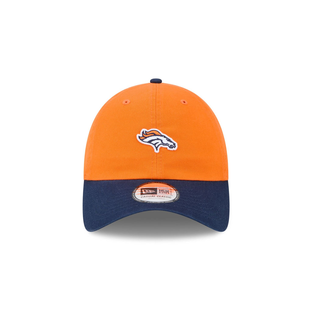 Denver Broncos Mini Logo Two Tone Casual Classic Adjustable Hat