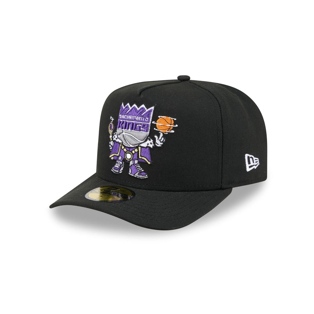 Sacramento Kings Cartoon 59FIFTY A-Frame Fitted Hat