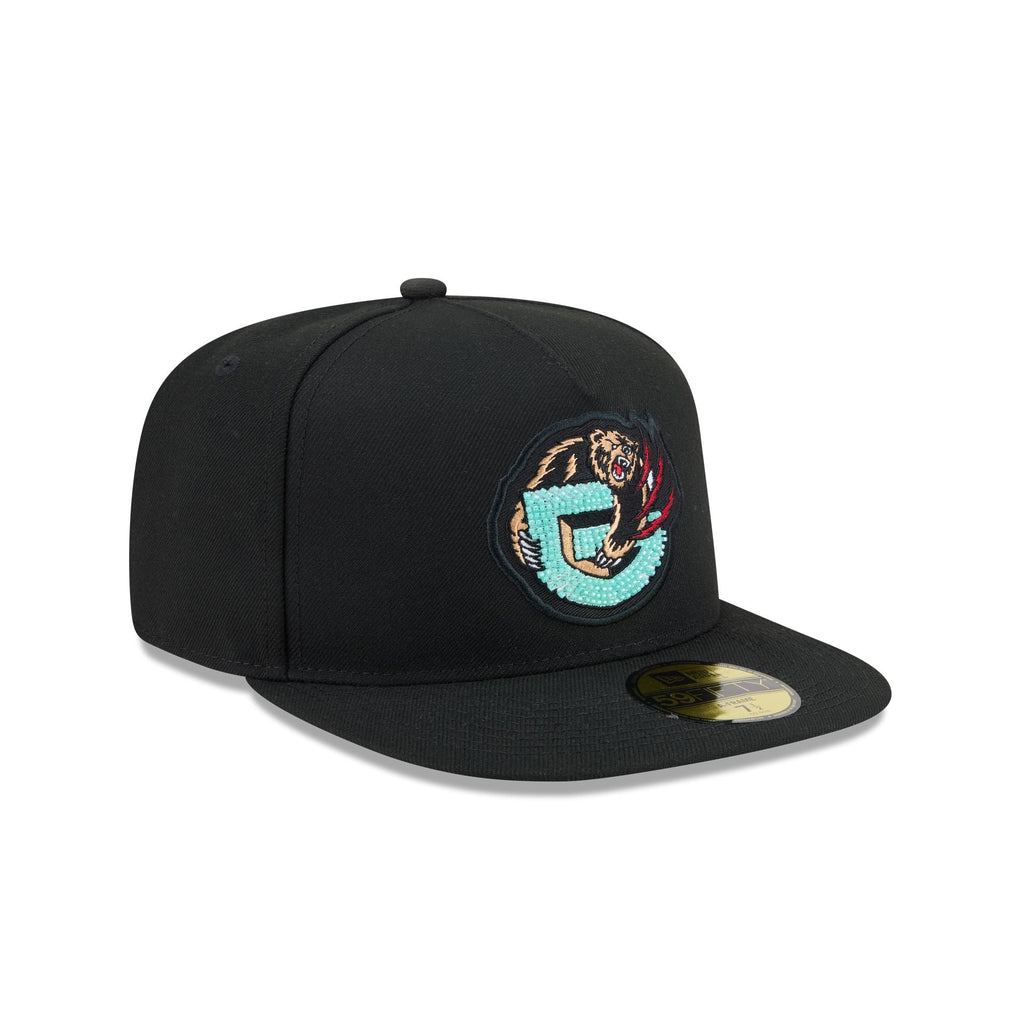 Just Caps Beaded Vancouver Grizzlies 59FIFTY A-Frame Fitted Hat