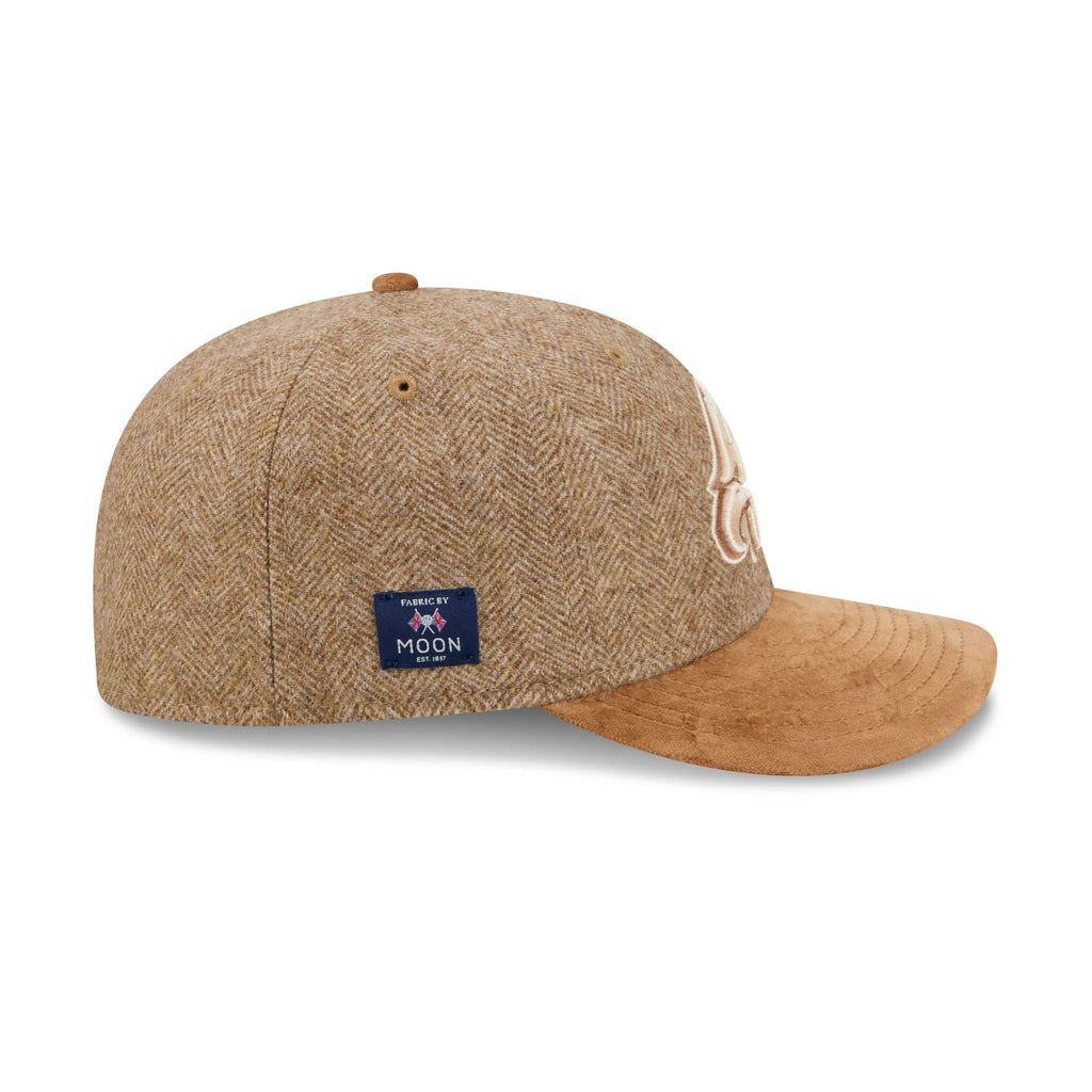 Philadelphia Eagles Moon Brisbane Moss Brown Visor 59FIFTY Fitted Hat