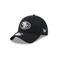 San Francisco 49ers Nylon Black 9TWENTY Adjustable Hat