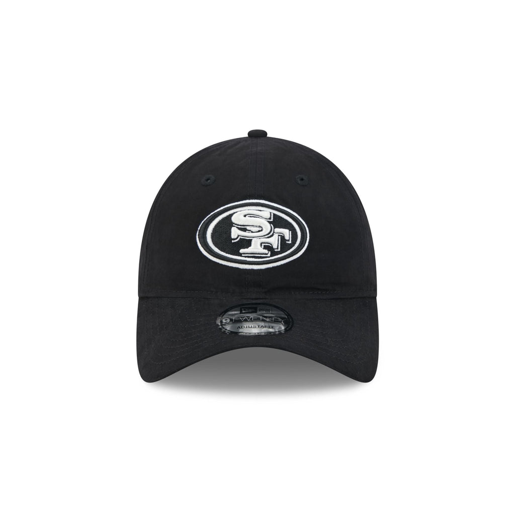 San Francisco 49ers Nylon Black 9TWENTY Adjustable Hat