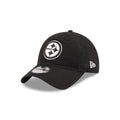 Pittsburgh Steelers Nylon Black 9TWENTY Adjustable Hat