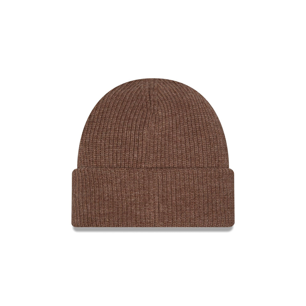 San Francisco 49ers Woolen Tan Short Cuff Knit Beanie Hat