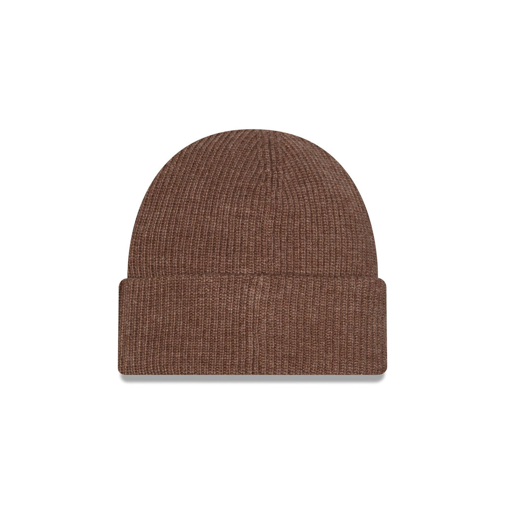Boston Red Sox Woolen Tan Short Cuff Knit Beanie Hat
