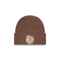 Boston Celtics Woolen Tan Short Cuff Knit Beanie Hat