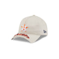Houston Astros Stone 9FORTY A-Frame Unstructured Cut-Off Visor Snapback Hat