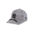 New York Yankees Tonal Gray 9FORTY A-Frame Unstructured Cut-Off Visor Snapback Hat
