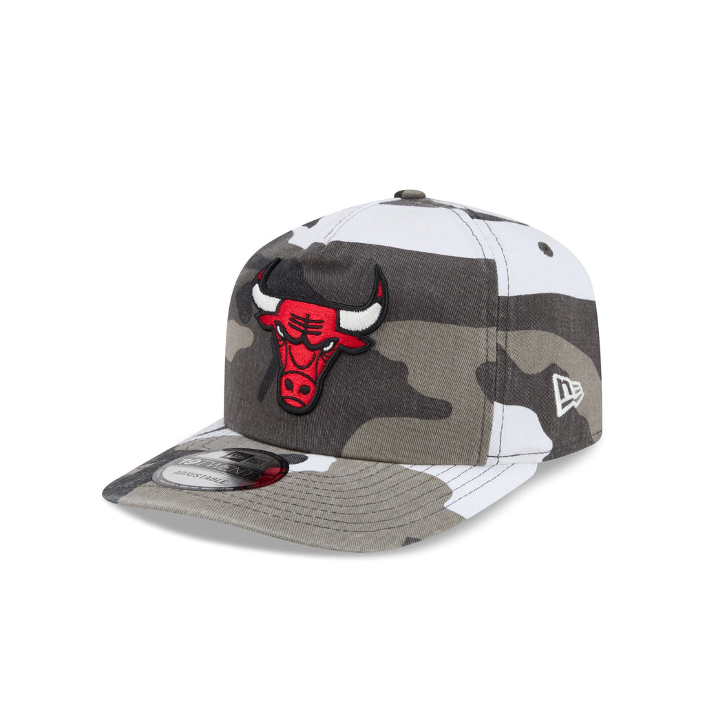 Chicago Bulls Washed Nylon Camo 19TWENTY Adjustable Hat