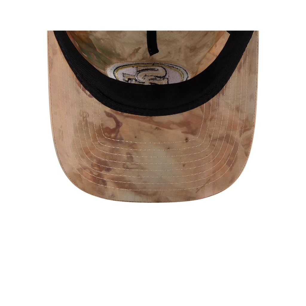 San Francisco 49ers Washed Nylon Brown 9TWENTY A-Frame Adjustable Hat