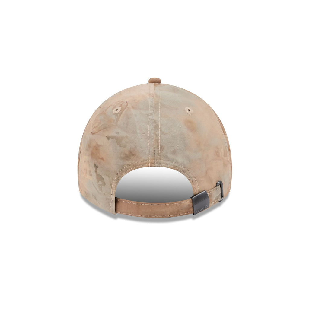 Los Angeles Lakers Washed Nylon Brown 9TWENTY A-Frame Adjustable Hat