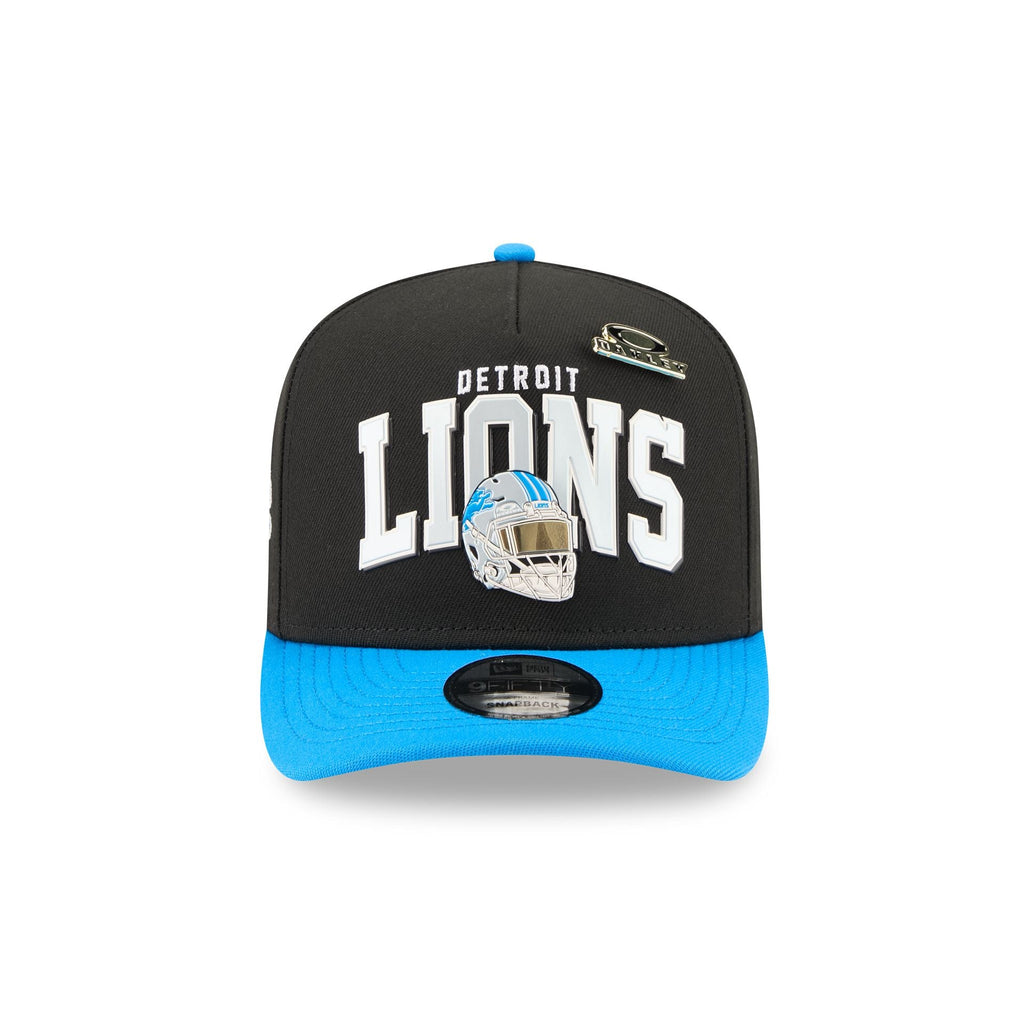 Oakley x Detroit Lions Helmet 9FIFTY A-Frame Snapback Hat