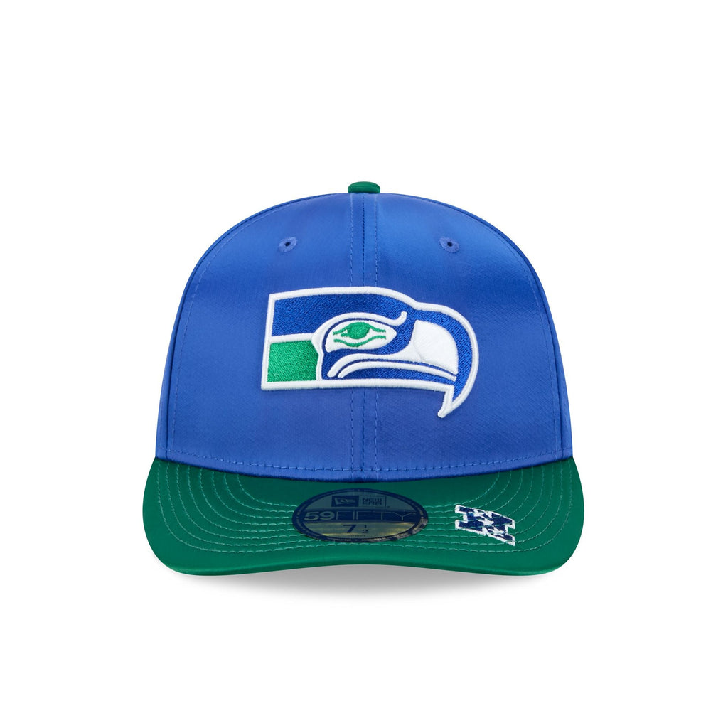Just Caps Satin Seattle Seahawks 59FIFTY Fitted Hat