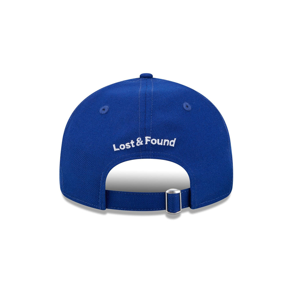 Lost & Found x Toronto Blue Jays Blue Retro Crown 9FIFTY Adjustable Hat