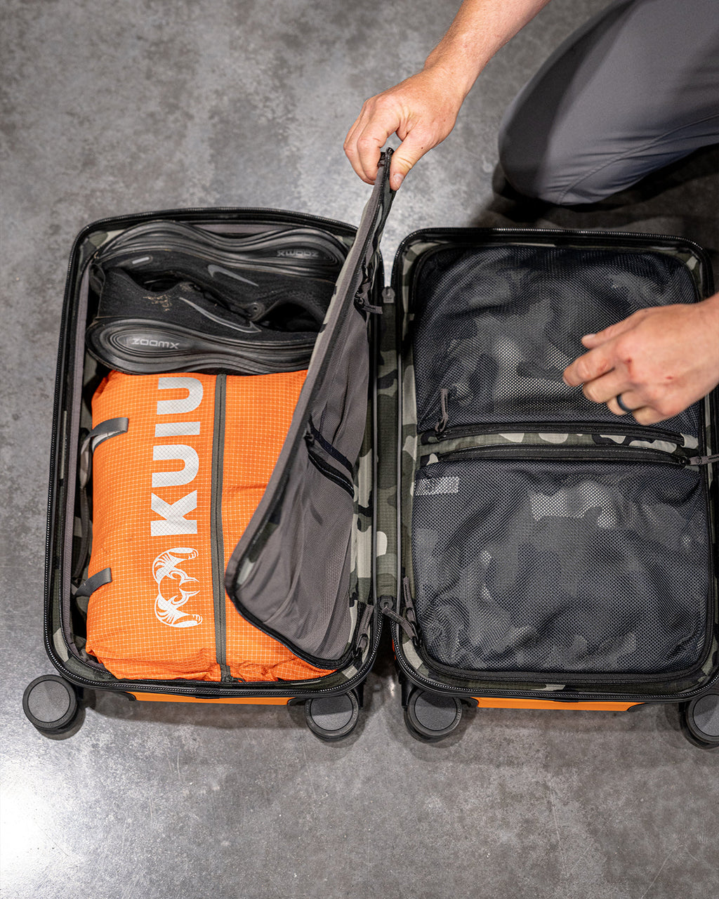 Hardline Spinner Carry-On | Orange