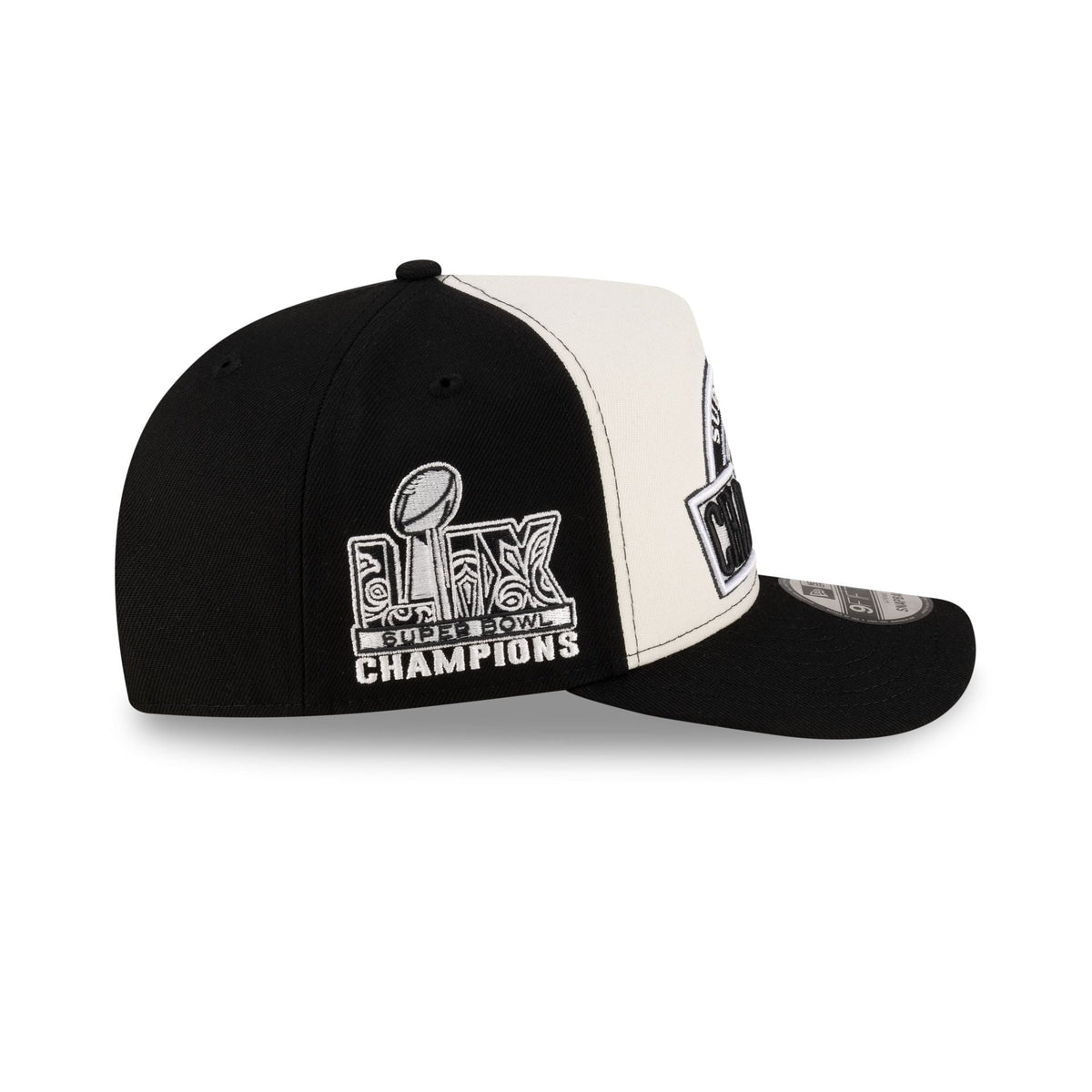 Philadelphia Eagles Super Bowl LIX Champions 9FIFTY A-Frame Snapback Hat
