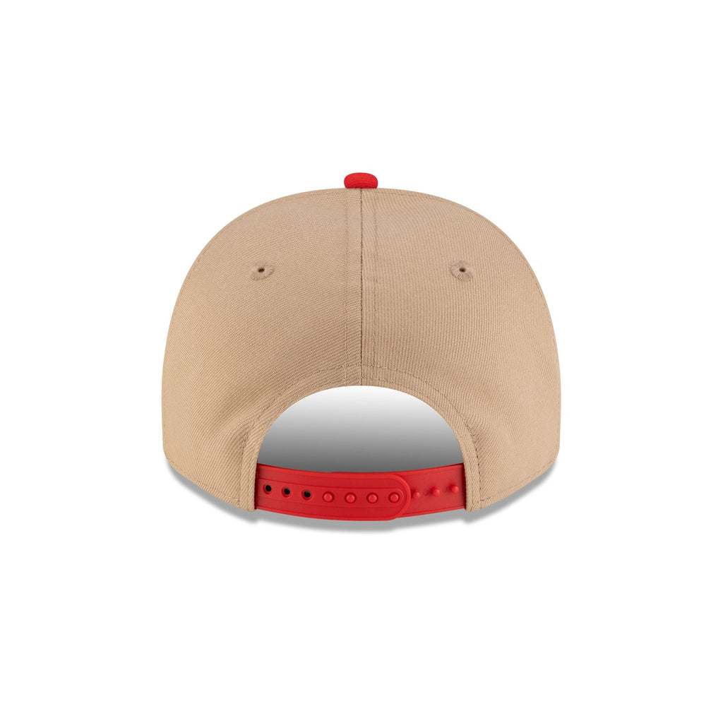 Chicago Bulls 1966-Present Hardwood Classics Liner Camel 9FIFTY A-Frame Snapback Hat
