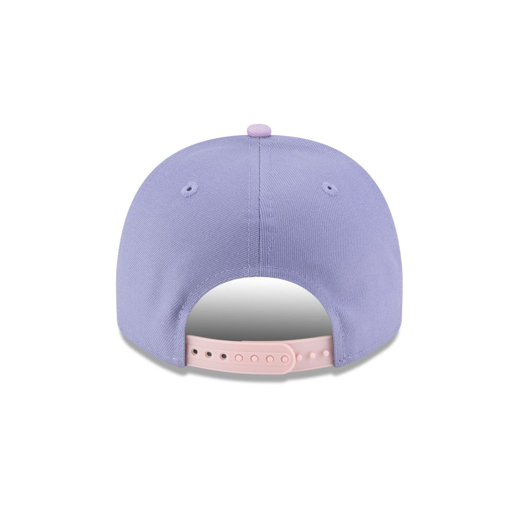 Toronto Raptors Hardwood Classics Lavender Purple 9FIFTY A-Frame Snapback Hat