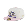 Just Caps Chrome Pink Denver Nuggets 59FIFTY Fitted Hat