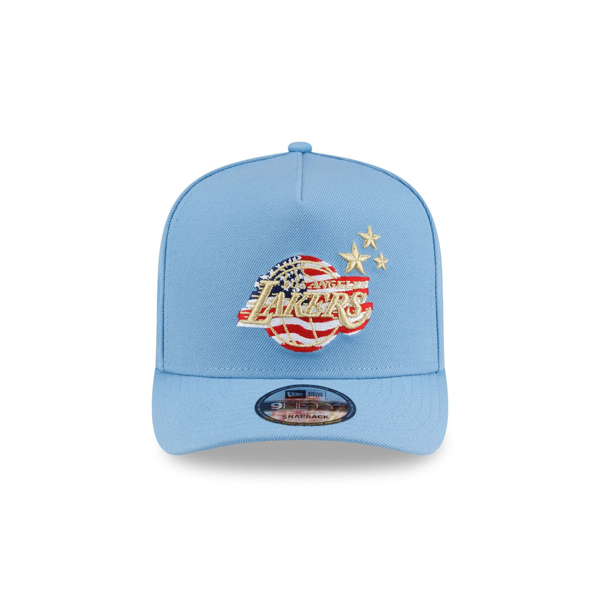 Los Angeles Lakers Red. White & Blue 9FIFTY A-Frame Snapback Hat