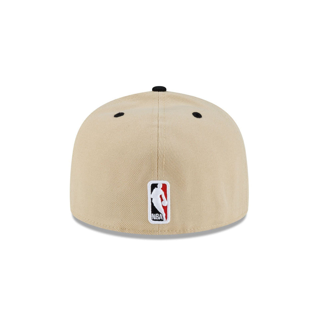 Portland Trail Blazers Hardwood Classics 2000s Gold 59FIFTY A-Frame Fitted Hat