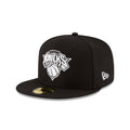New York Knicks Black & White 59FIFTY Fitted Hat