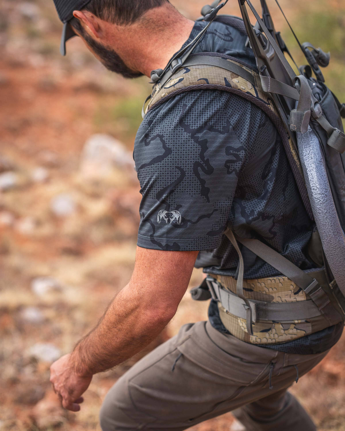 TrailTrainer SS Crew | Dark Iron Tonal