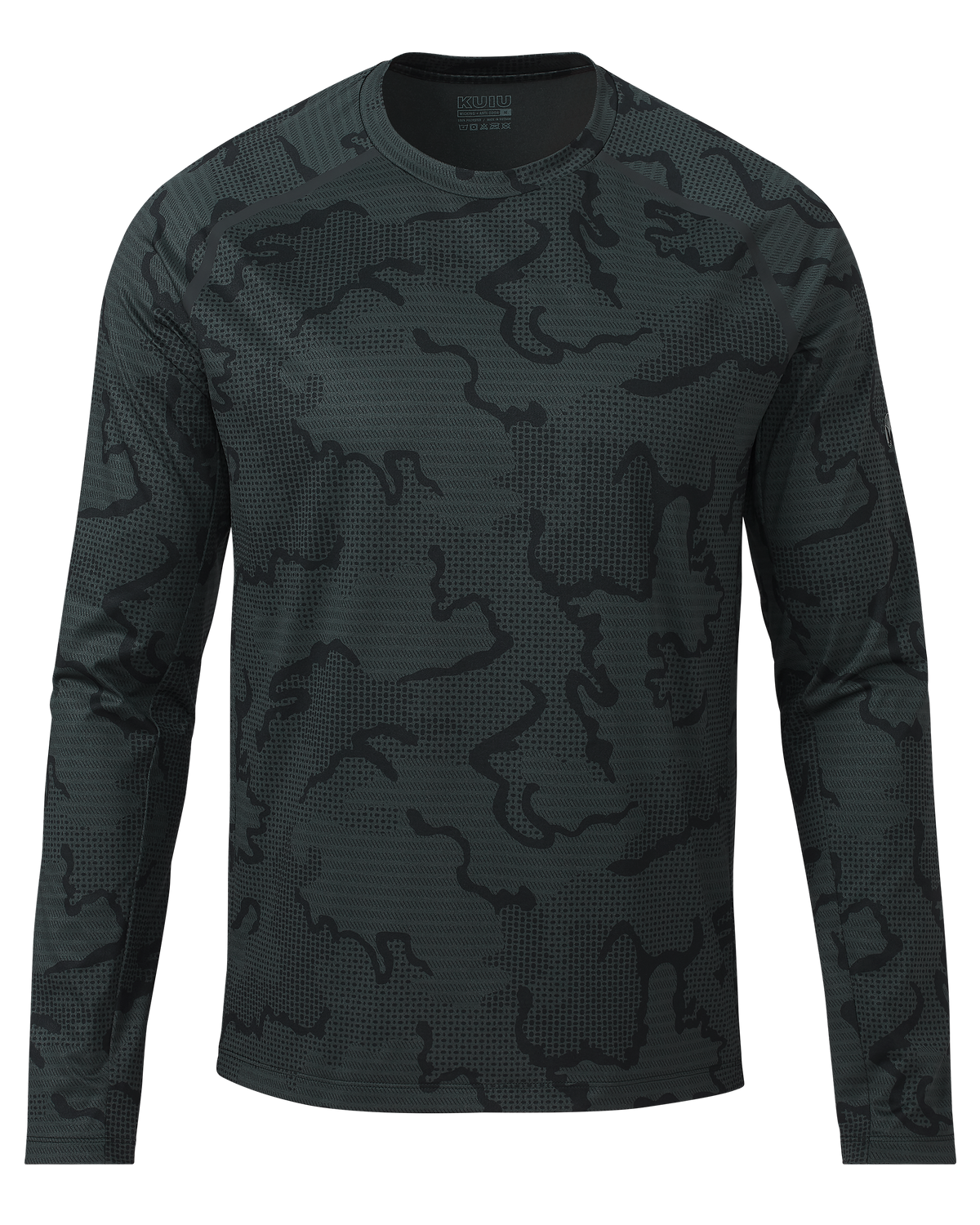 TrailTrainer LS Crew | Dark Iron Tonal