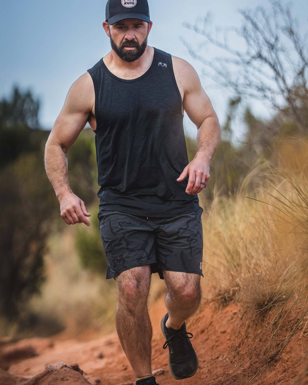 EnduroMesh Tank | Black Heather