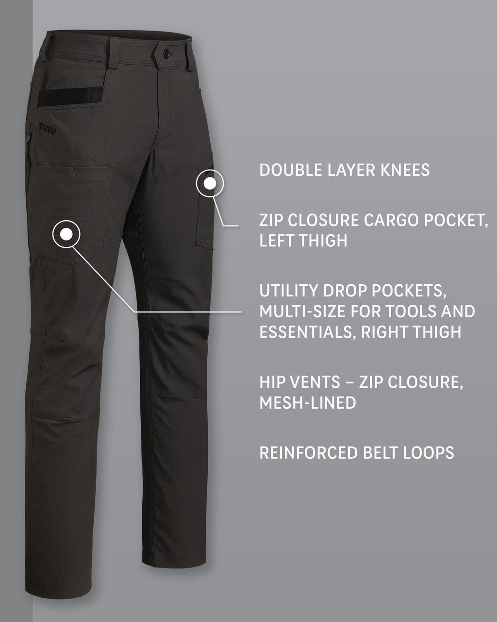 Motive Workgrade Pant | Asphalt